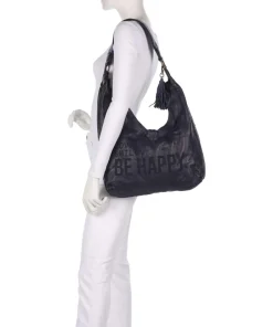 Taschendieb Wien Shoulder Bags|Hobo Bags-Glücksbrücke 4 Hobo bag grained cow leather