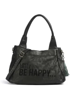 Taschendieb Wien Shoulder Bags-Glücksbrücke 3 Shoulder bag grained cow leather