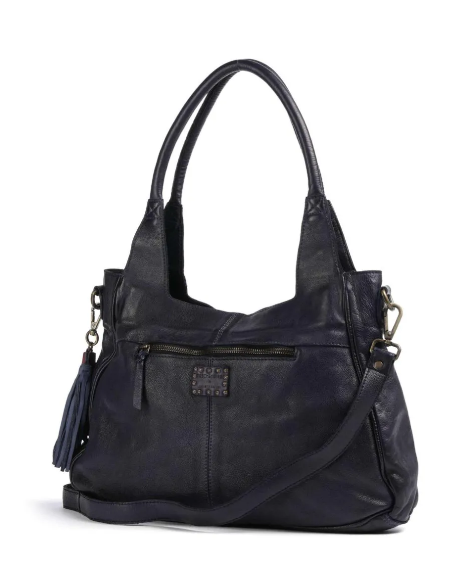 Taschendieb Wien Shoulder Bags-Glücksbrücke 3 Shoulder bag grained cow leather