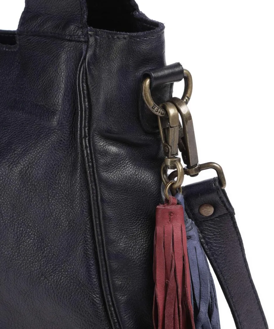 Taschendieb Wien Shoulder Bags-Glücksbrücke 3 Shoulder bag grained cow leather