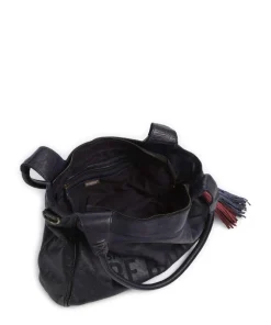 Taschendieb Wien Shoulder Bags-Glücksbrücke 3 Shoulder bag grained cow leather