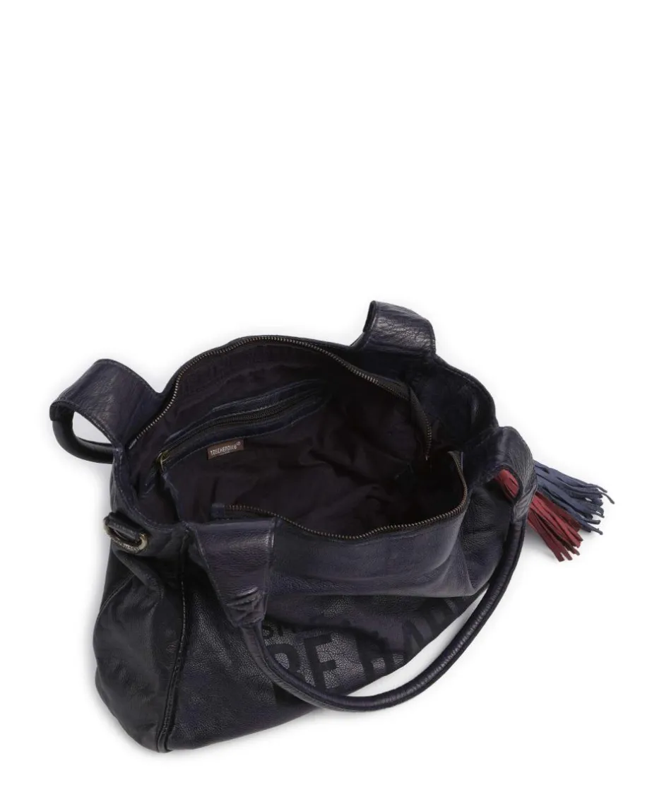 Taschendieb Wien Shoulder Bags-Glücksbrücke 3 Shoulder bag grained cow leather