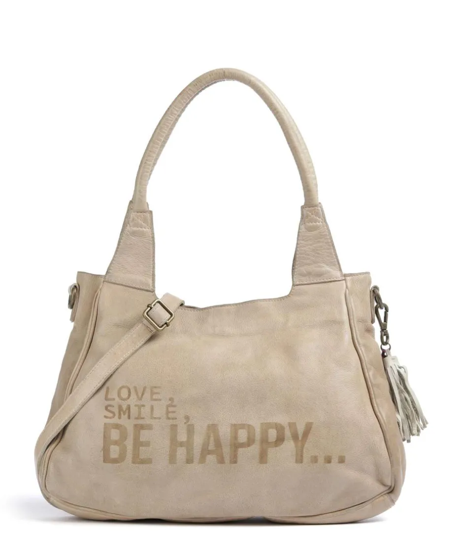 Taschendieb Wien Shoulder Bags-Glücksbrücke 3 Shoulder bag grained cow leather