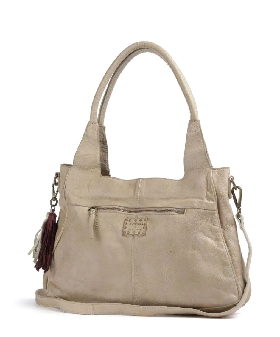 Taschendieb Wien Shoulder Bags-Glücksbrücke 3 Shoulder bag grained cow leather