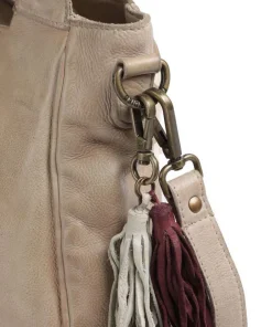 Taschendieb Wien Shoulder Bags-Glücksbrücke 3 Shoulder bag grained cow leather