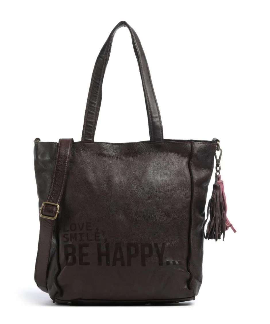 Taschendieb Wien Tote Bags-Glücksbrücke 2 Tote bag grained cow leather