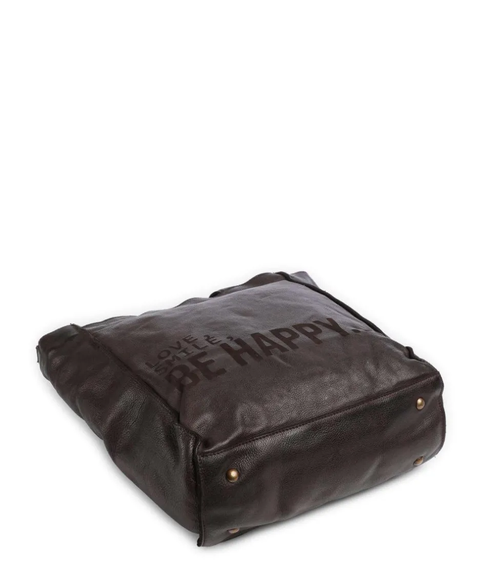 Taschendieb Wien Tote Bags-Glücksbrücke 2 Tote bag grained cow leather
