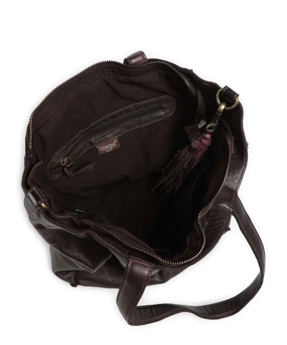 Taschendieb Wien Tote Bags-Glücksbrücke 2 Tote bag grained cow leather