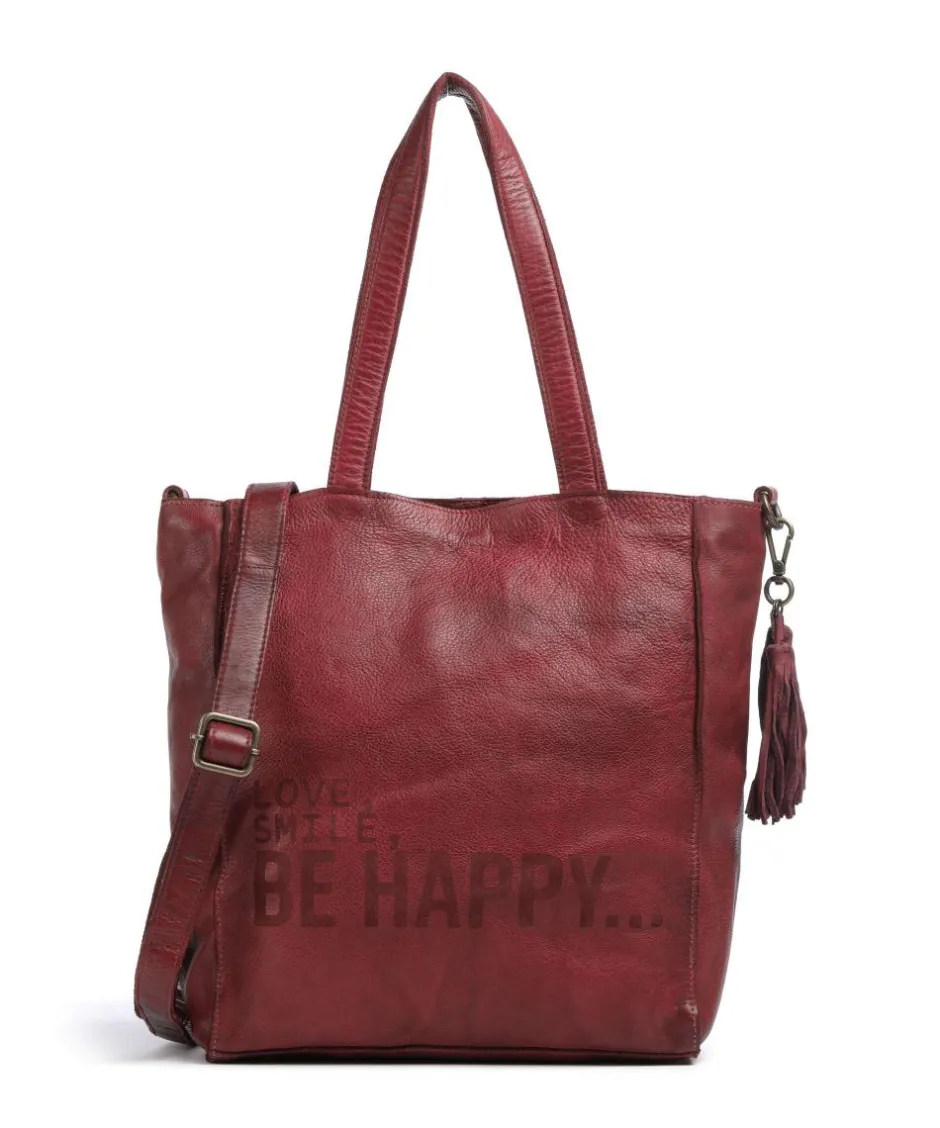 Taschendieb Wien Tote Bags-Glücksbrücke 2 Tote bag grained cow leather