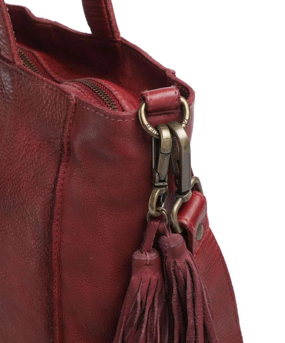 Taschendieb Wien Tote Bags-Glücksbrücke 2 Tote bag grained cow leather