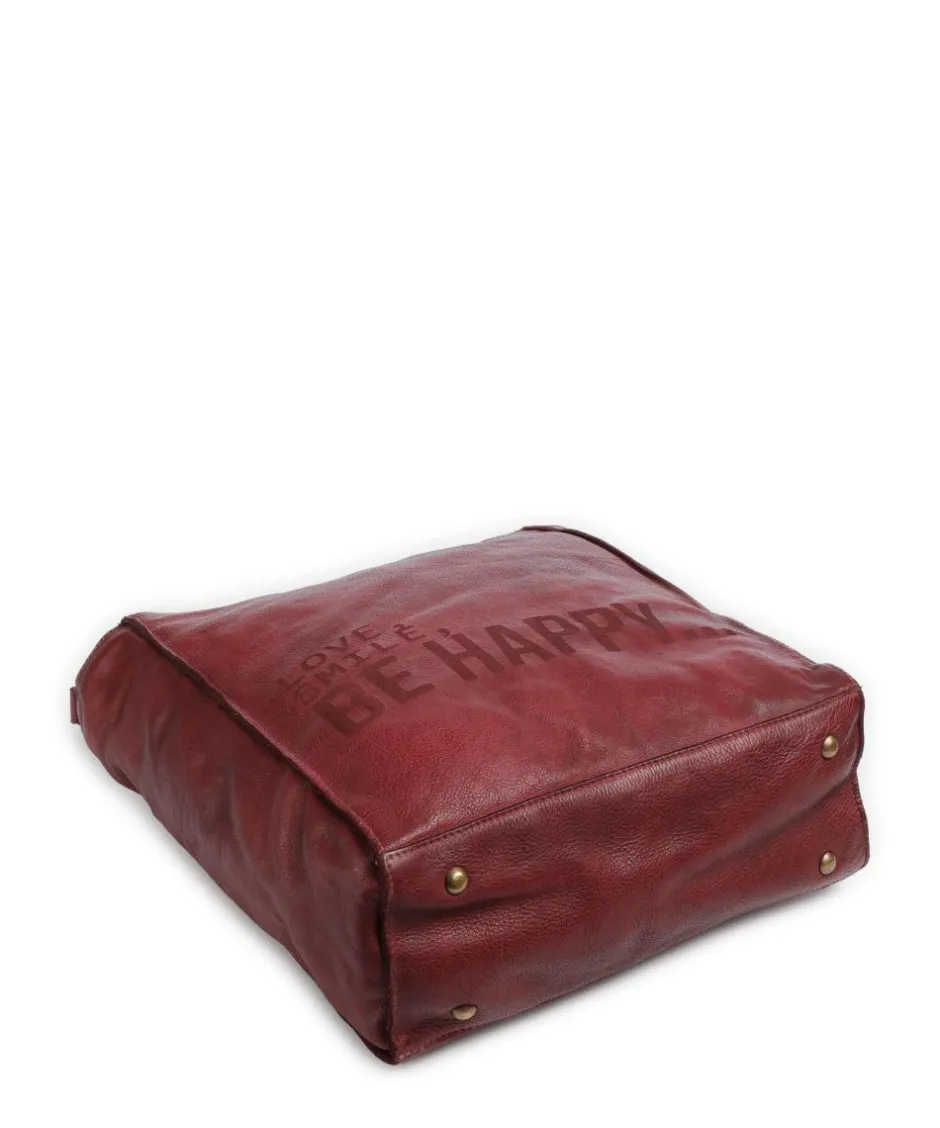 Taschendieb Wien Tote Bags-Glücksbrücke 2 Tote bag grained cow leather