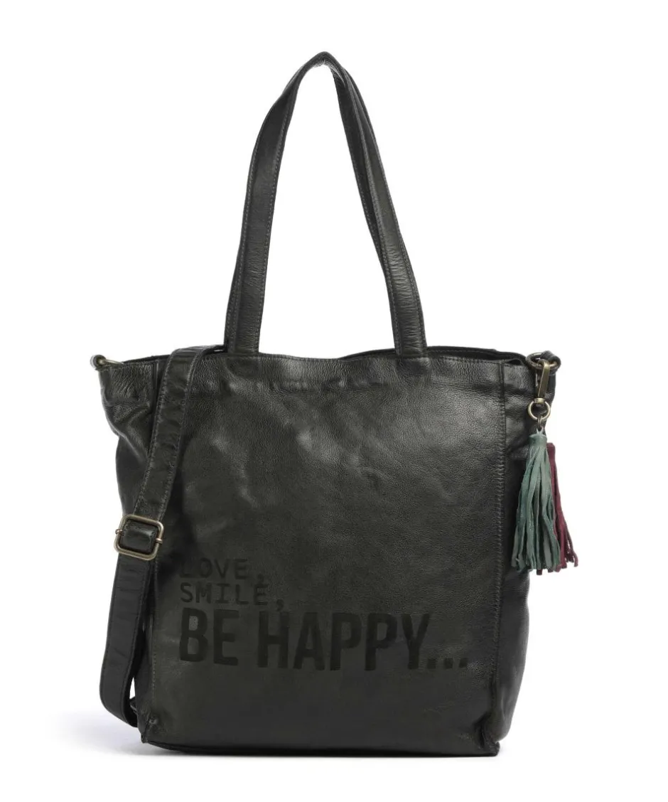 Taschendieb Wien Tote Bags-Glücksbrücke 2 Tote bag grained cow leather