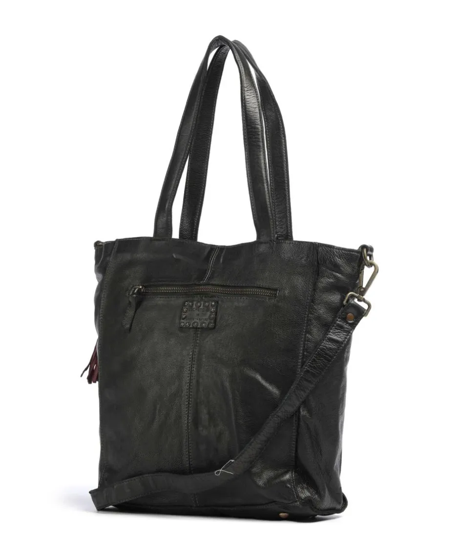 Taschendieb Wien Tote Bags-Glücksbrücke 2 Tote bag grained cow leather