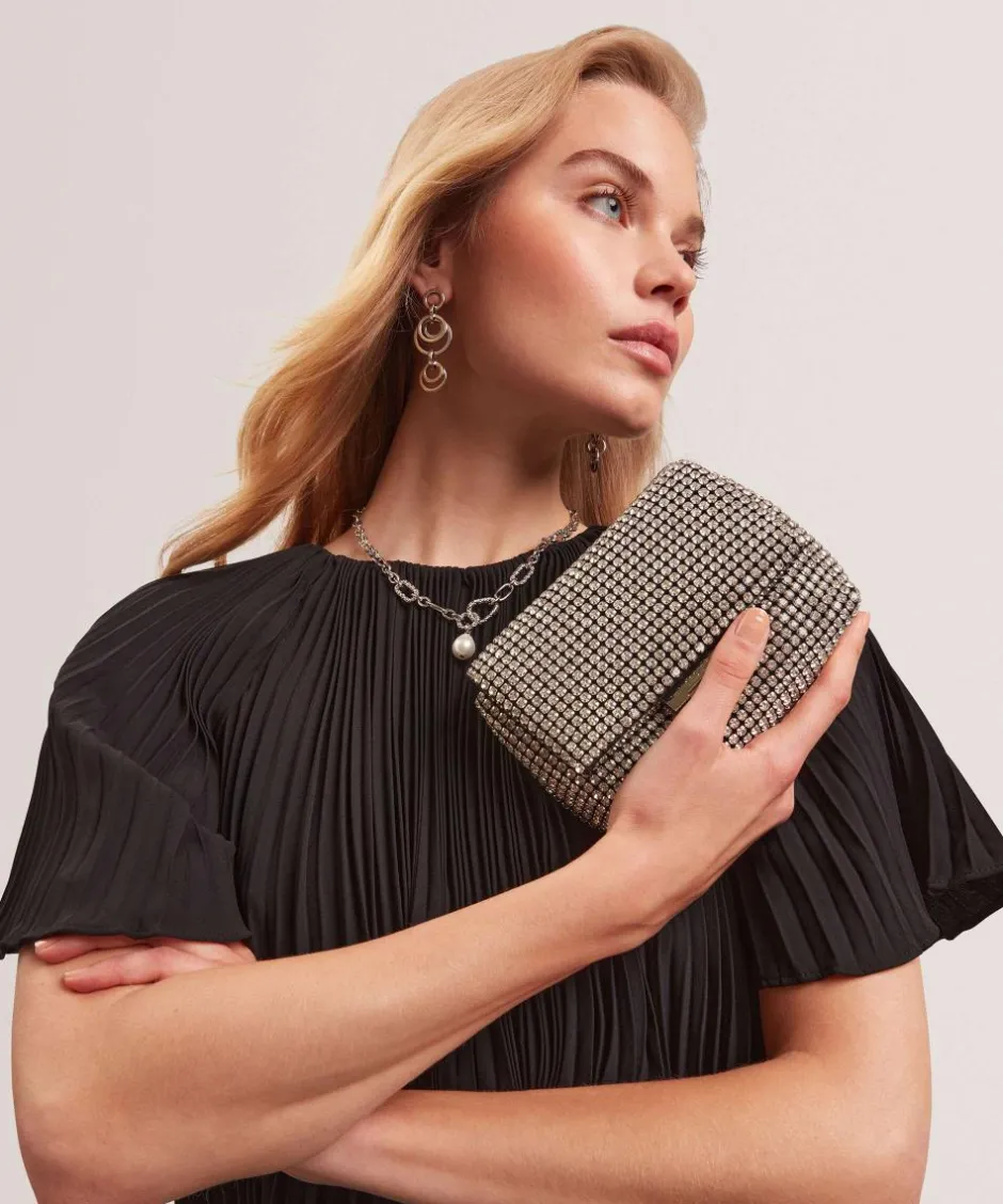 Ted Baker Clutch & Evening Bags|Crossbody Bags-Gliters Crossbody bag polyester