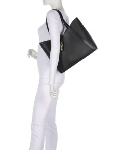 Furla Tote Bags-Goccia L Tote bag grained leather