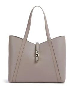 Furla Tote Bags-Goccia L Tote bag grained leather