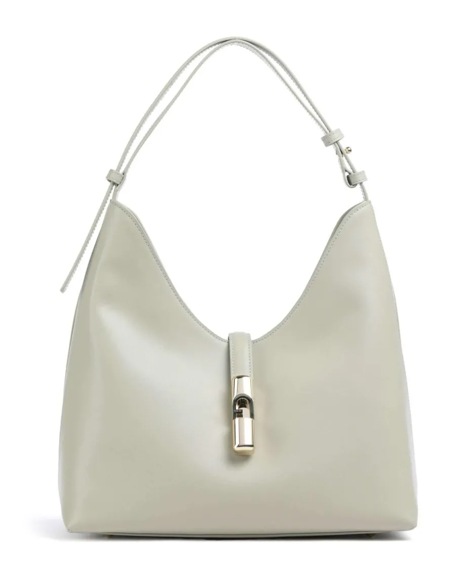 Furla Shoulder Bags|Hobo Bags-Goccia M Hobo bag softly grained calfskin