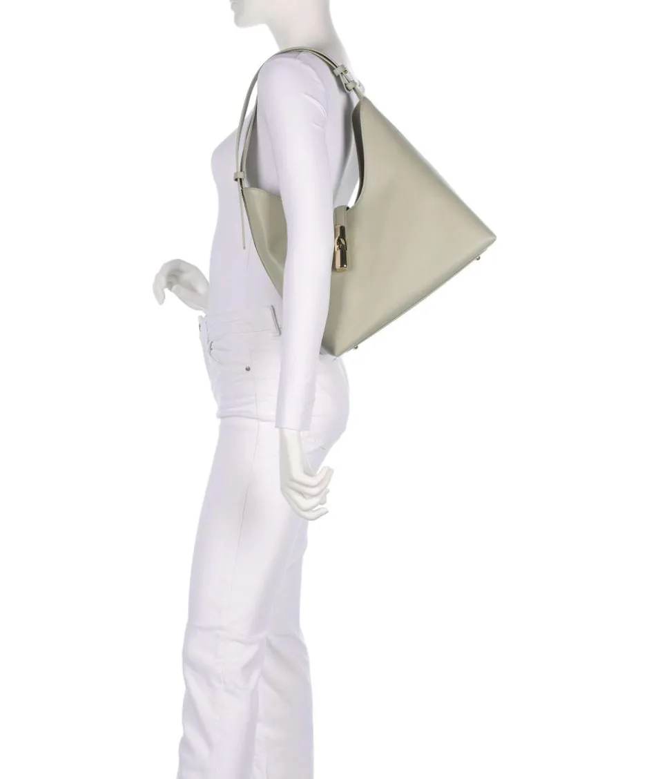 Furla Shoulder Bags|Hobo Bags-Goccia M Hobo bag softly grained calfskin