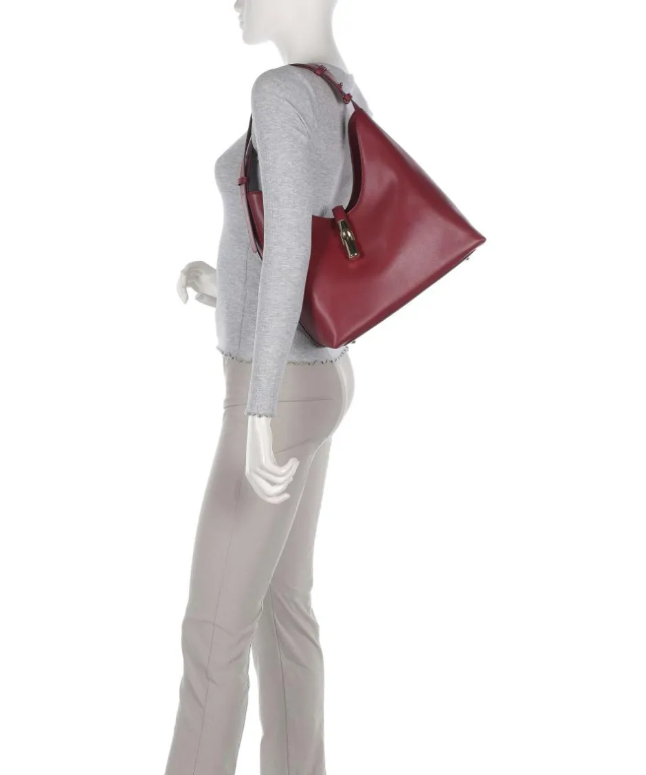 Furla Shoulder Bags|Hobo Bags-Goccia M Hobo bag softly grained calfskin
