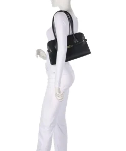 Furla Shoulder Bags-Goccia M Shoulder bag softly grained calfskin