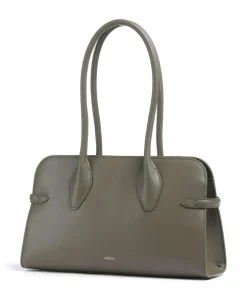 Furla Shoulder Bags-Goccia M Shoulder bag softly grained calfskin