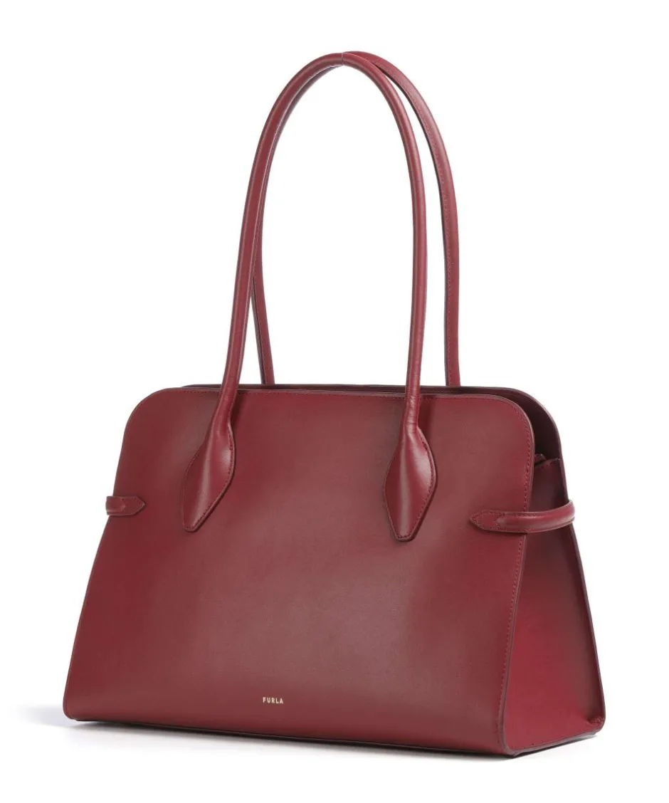 Furla Tote Bags-Goccia M Tote bag softly grained calfskin
