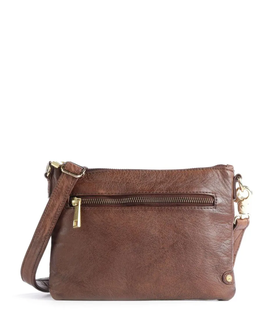 Depeche Handbags|Crossbody Bags-Golden Chic Crossbody bag leather