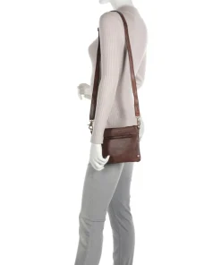 Depeche Handbags|Crossbody Bags-Golden Chic Crossbody bag leather