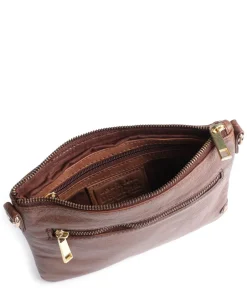 Depeche Handbags|Crossbody Bags-Golden Chic Crossbody bag leather