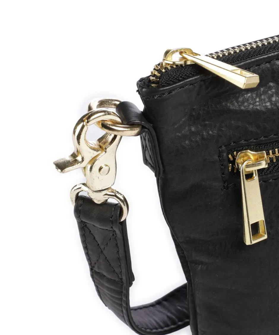 Depeche Handbags|Crossbody Bags-Golden Chic Crossbody bag leather