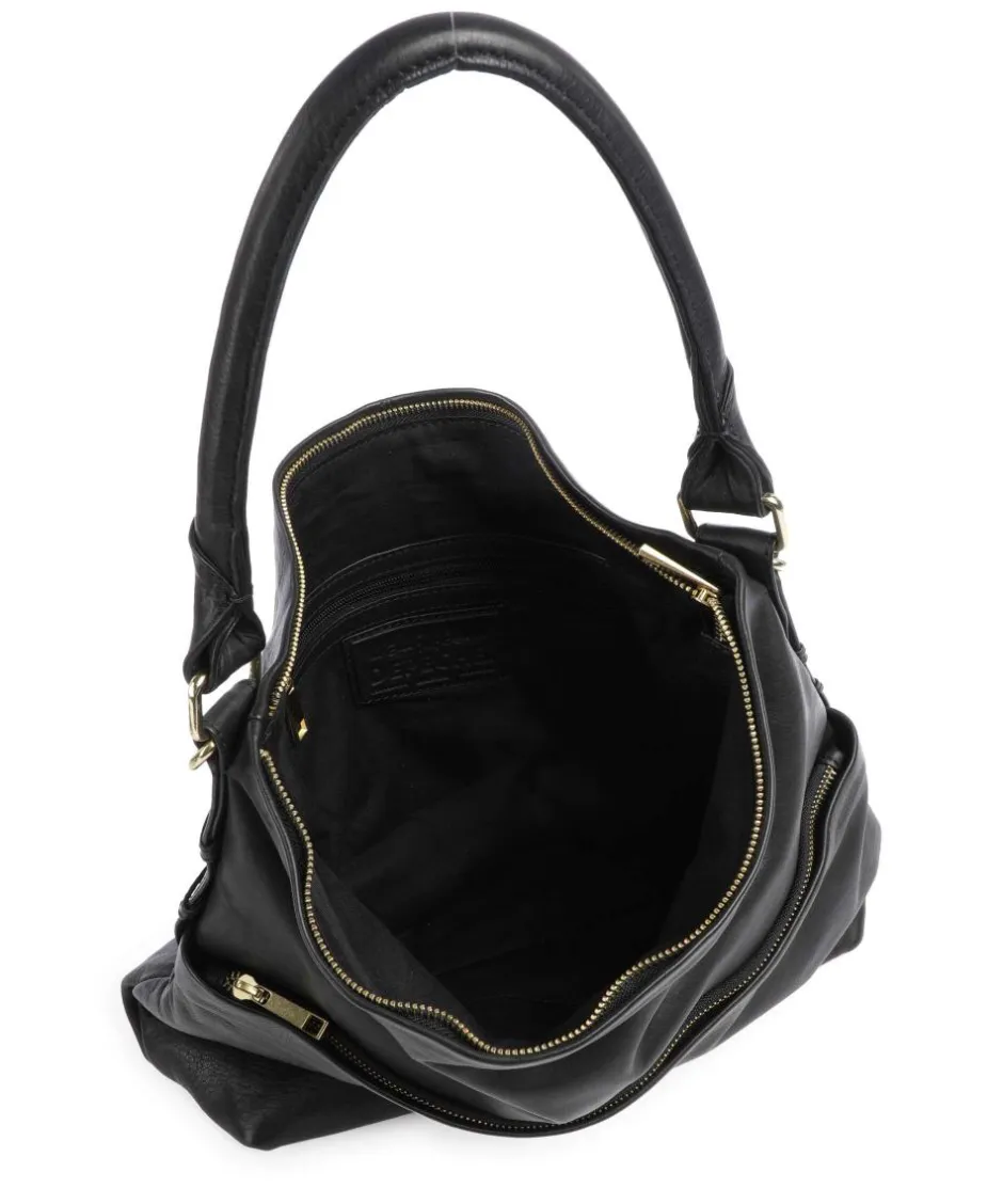 Depeche Shoulder Bags|Hobo Bags-Golden Chic Hobo bag softly grained calfskin