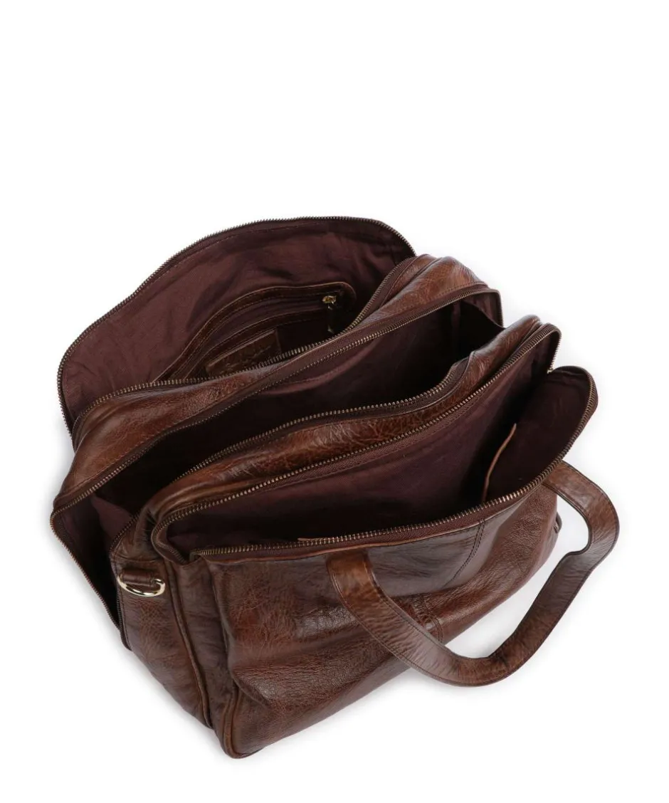 Depeche Shoulder Bags-Golden Chic Shoulder bag grained leather