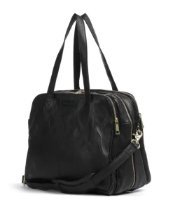 Depeche Shoulder Bags-Golden Chic Shoulder bag grained leather