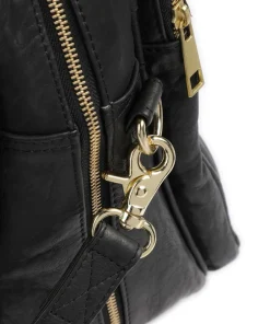 Depeche Shoulder Bags-Golden Chic Shoulder bag grained leather