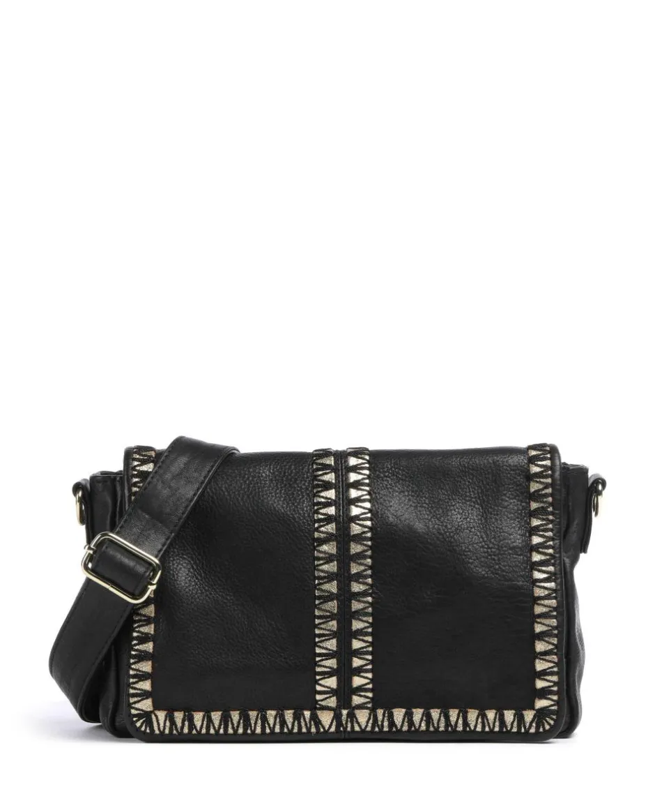 Depeche Crossbody Bags-Golden Magic Crossbody bag grained leather