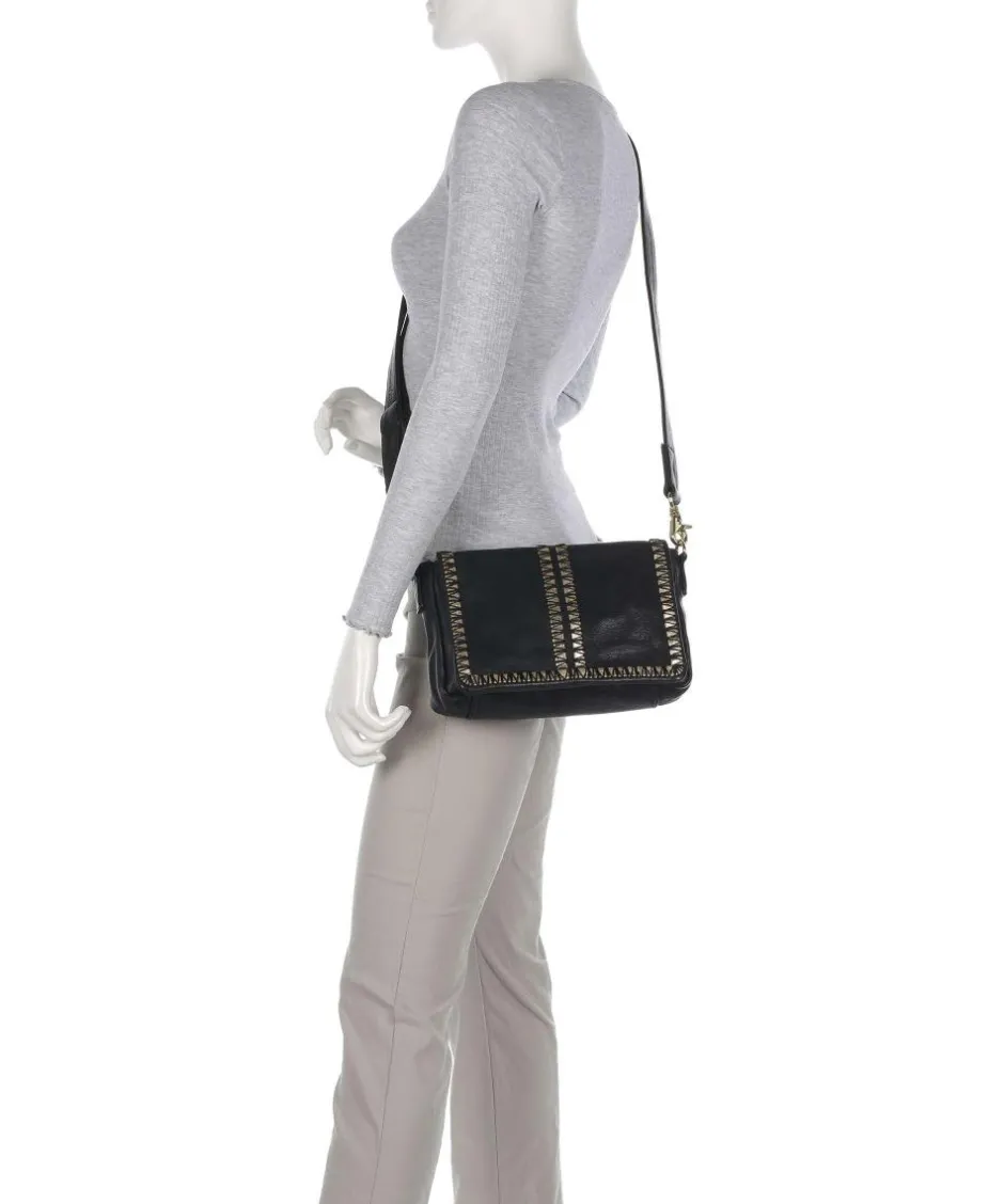 Depeche Crossbody Bags-Golden Magic Crossbody bag grained leather