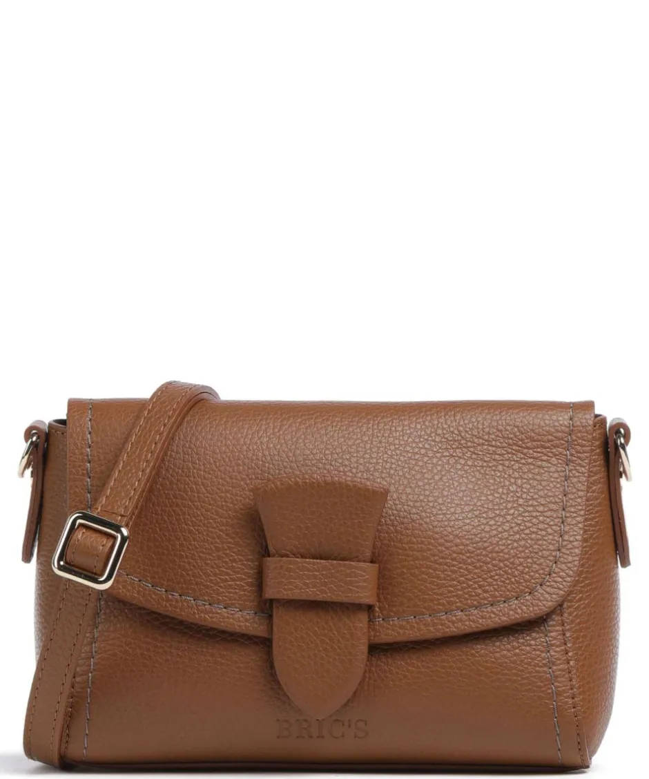 Brics Crossbody Bags-Gondola Crossbody bag grained leather