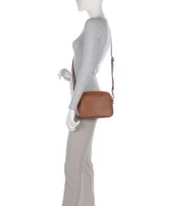 Brics Crossbody Bags-Gondola Magnolia Crossbody bag grained leather