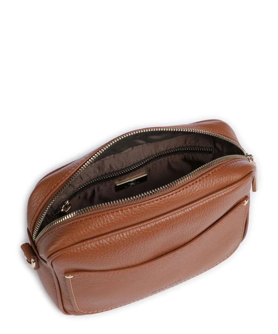 Brics Crossbody Bags-Gondola Magnolia Crossbody bag grained leather