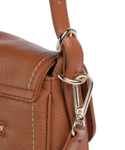 Brics Shoulder Bags-Gondola Stella medium Shoulder bag grained leather