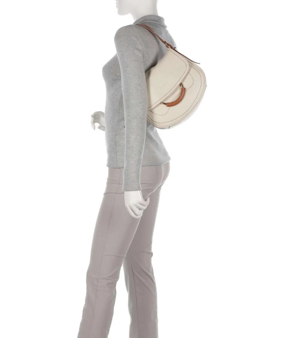 Brics Shoulder Bags-Gondola Stella medium Shoulder bag grained leather