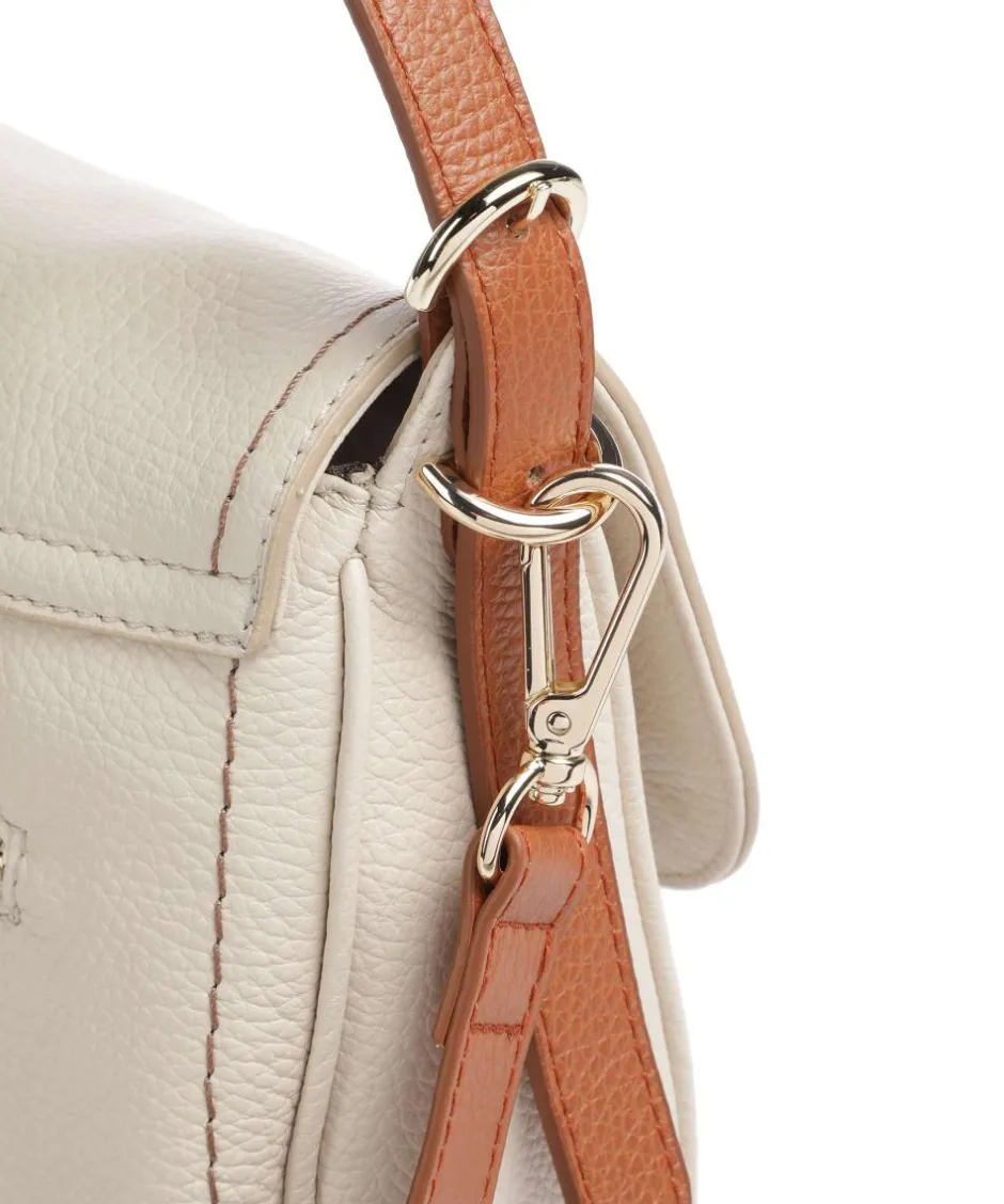 Brics Shoulder Bags-Gondola Stella medium Shoulder bag grained leather