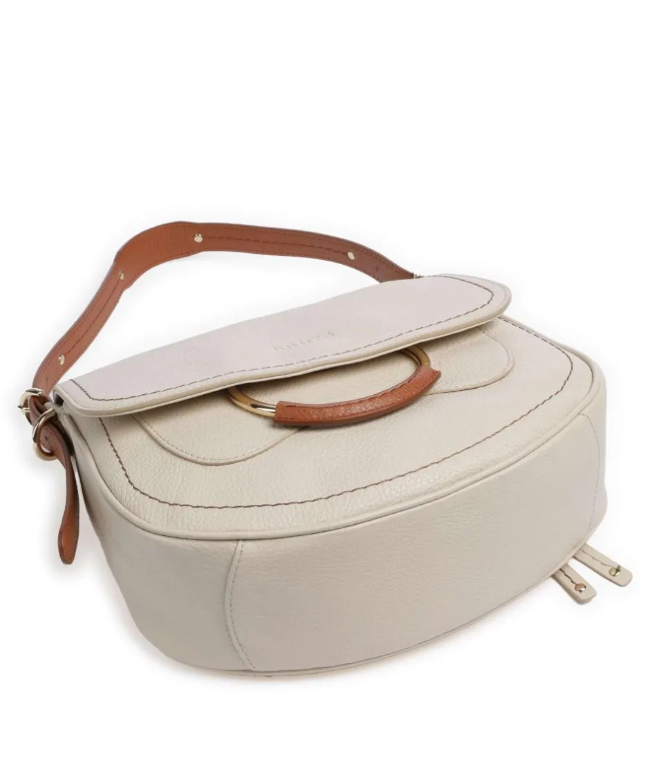Brics Shoulder Bags-Gondola Stella medium Shoulder bag grained leather
