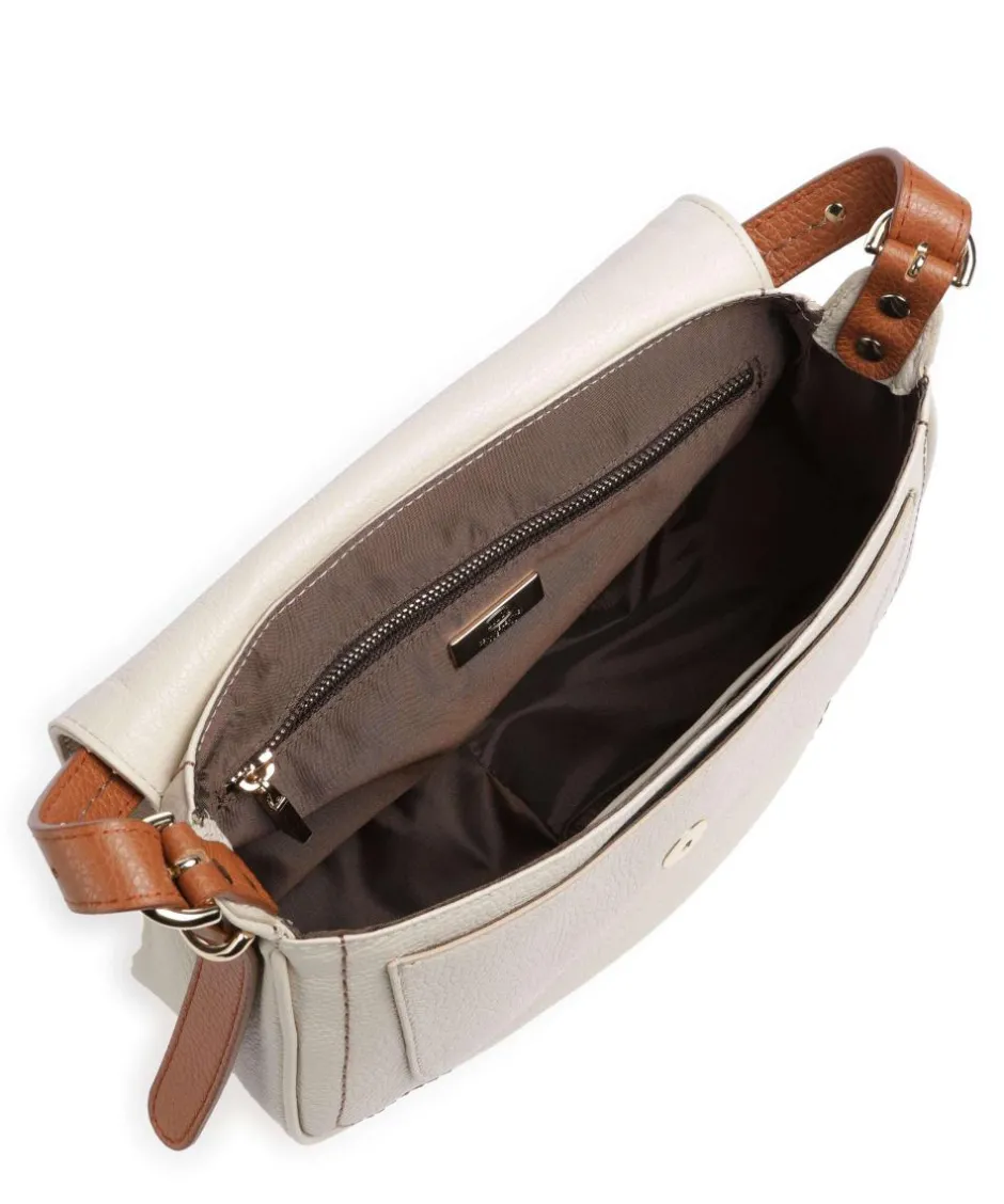 Brics Shoulder Bags-Gondola Stella medium Shoulder bag grained leather