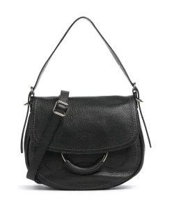 Brics Shoulder Bags|Hobo Bags-Gondola Stella medium Shoulder bag grained leather