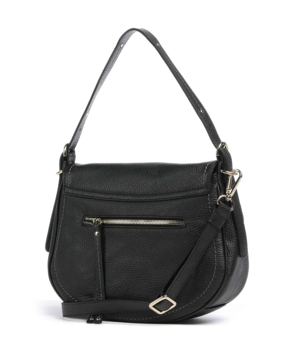 Brics Shoulder Bags|Hobo Bags-Gondola Stella medium Shoulder bag grained leather