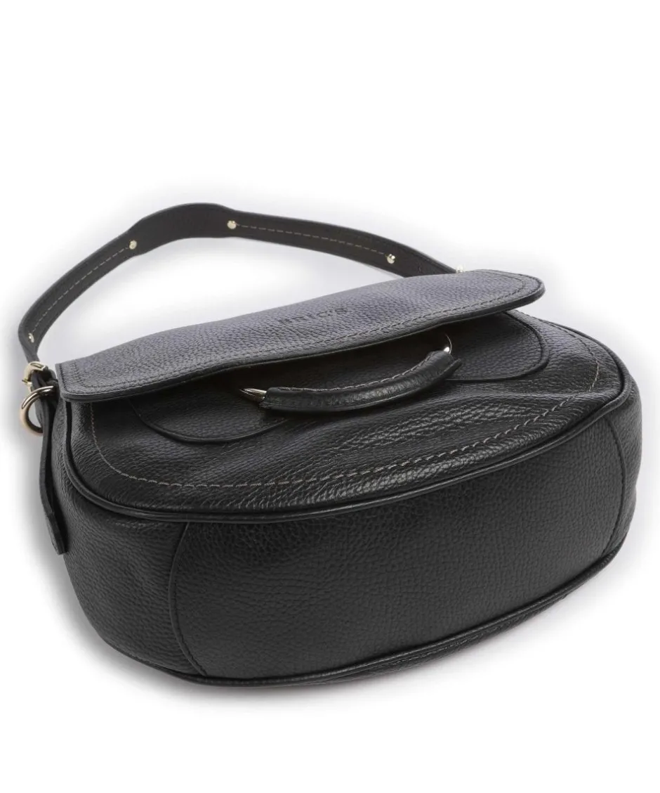 Brics Shoulder Bags|Hobo Bags-Gondola Stella medium Shoulder bag grained leather