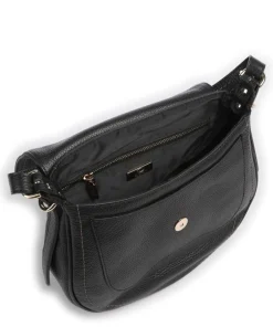 Brics Shoulder Bags|Hobo Bags-Gondola Stella medium Shoulder bag grained leather