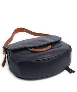 Brics Shoulder Bags-Gondola Stella medium Shoulder bag grained leather