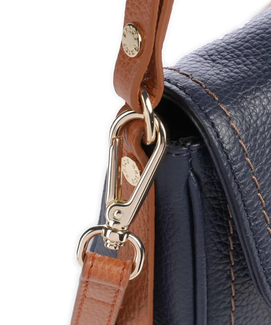 Brics Shoulder Bags|Crossbody Bags-Gondola Stella mini Shoulder bag grained leather